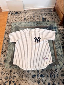 Majestic New York Yankees Jason Giambi #25 Pinstripe MLB Jersey Mens XL