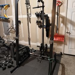 Marcy Squat Rack With Pulley 