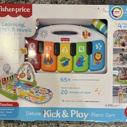 Baby-Fisher Price Kick And Play Piano Gym 