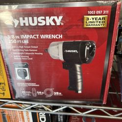 🔩 HUSKY 3/8” Impact Wrench – NEW 💪 250 FT-LBS Torque
