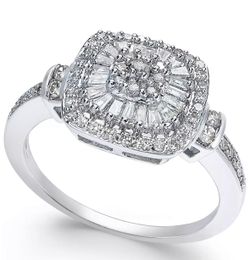 Diamond Vintage Inspired Rbhing (1/2 ct. t.w.) in 14k white Gold
