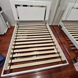 White Queen Size Bedframe