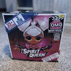 Lol Surprise Omg Movie Magic Spirit Queen Fashion Doll With 25 Surprises Including 2 Fashion Outfits  