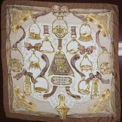 Hermes Carre 90 Silk Scarf Etriers Françoise de la Perrière
