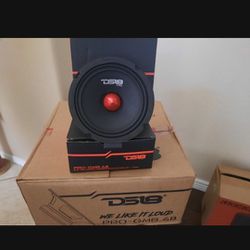 New!! DS18 6 1/2 Mid Range Speaker 