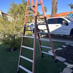 Werner 8ft Fiberglass Step Ladder