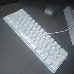 White keyboard RGB