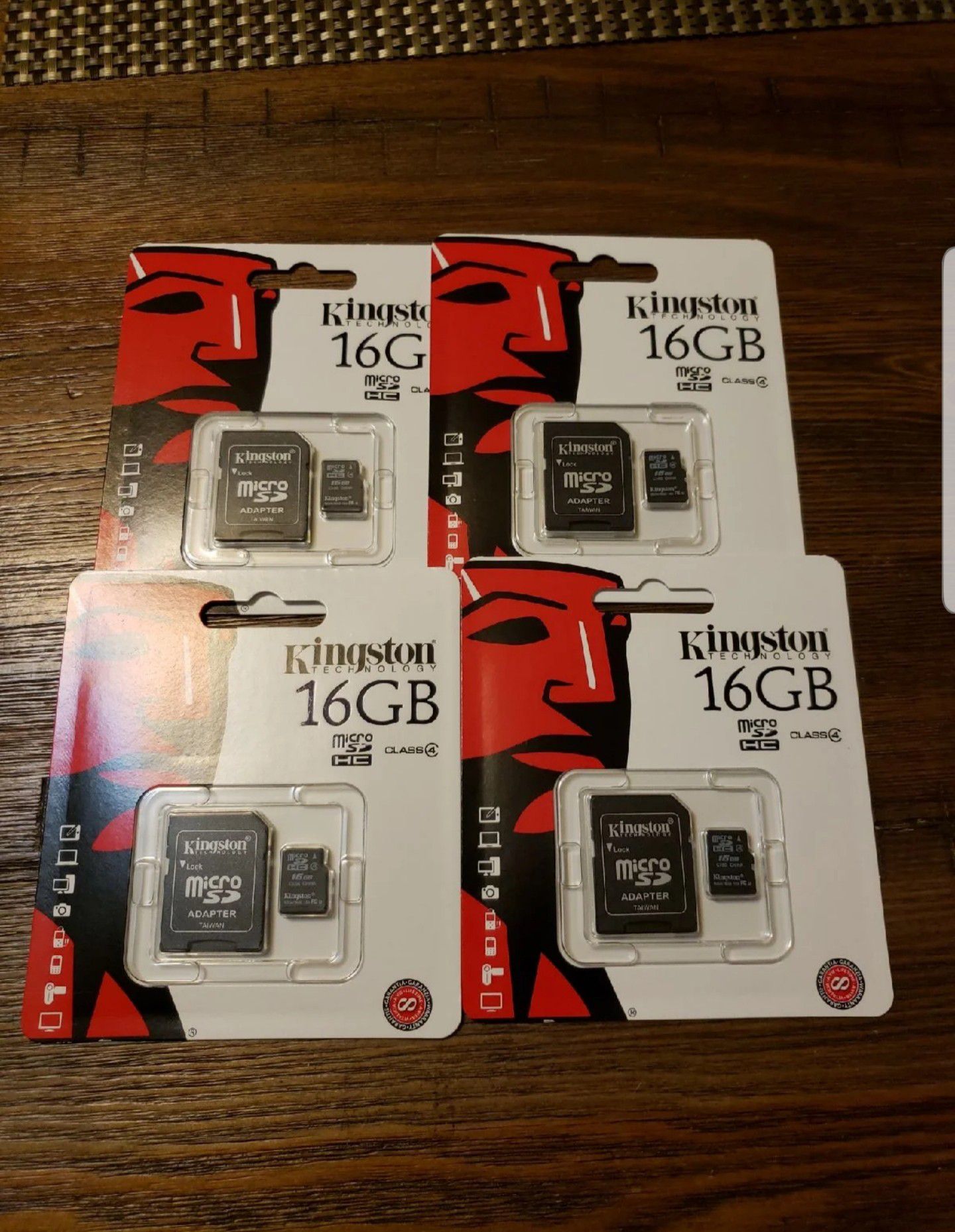 Get 4 16GB Micro Sd Cards