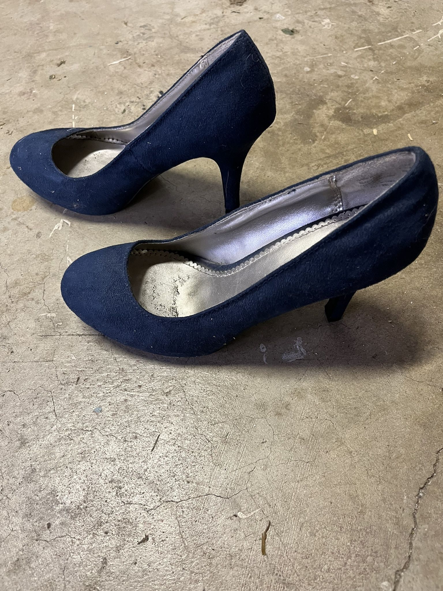 Fioni Blue 3” High Heel shoes