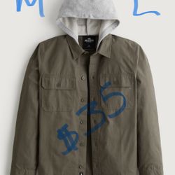 BRAND NEW HOLLISTER  FOR MEN …SIZE MEDIUM AND LARGE ONLY…$30 DLLS …FIRM 