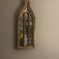 Vintage Gothic Church Window Mirror 