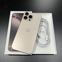 iPhone 16 Pro Max Unlocked Like New 