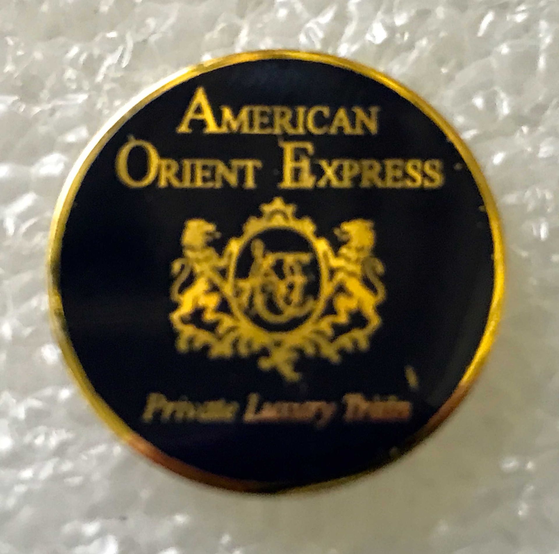 American Orient Express Private Luxury Train Lapel / Blouse Pin