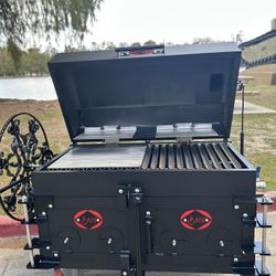 2 in 1 BBQ - Santa Maria/ Smoker HYBRID