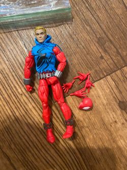 Marvel Legends Series Spider-Man Retro Card Scarlet Spider Action Figure
