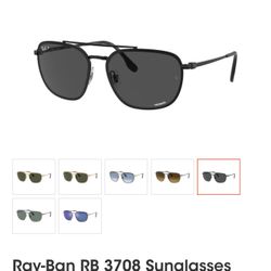  Ray-Ban RB 3708 Sunglasses