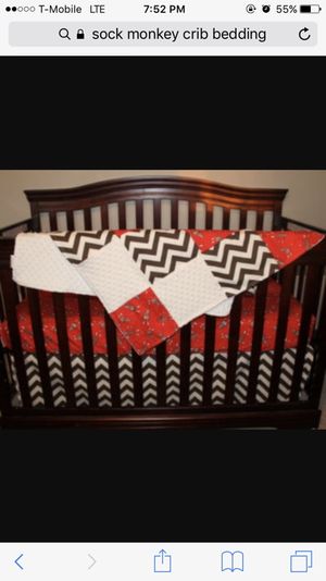 Sock Monkey Crib And Car Seat For Sale In Bryan Tx Offerup