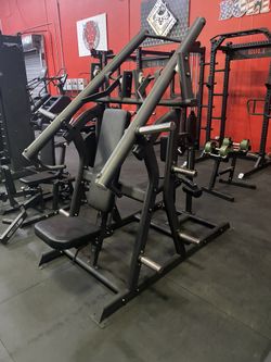 Plate Loaded Chest Press Lat Pull Down Combo 