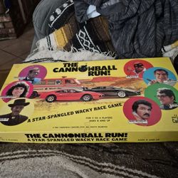 Cannonball Run Boardgame