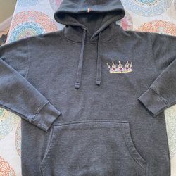 August McGregor Embroidered Crown Hoodie