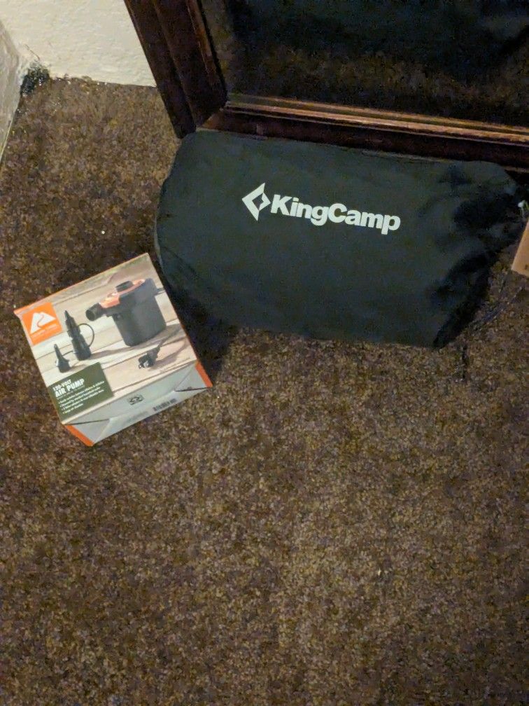 King camp, Twin Size Air Mattress 