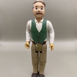Vintage Fisher Price Loving Family Dollhouse Grandpa Grandfather Doll Figure
