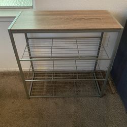 Aluminum Shoe Rack