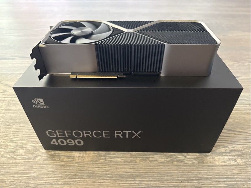NVIDIA GeForce RTX 4090 Founders Edition 24GB GDDR6X Graphics Card - Complete.