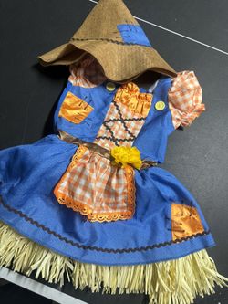 little girl scarecrow