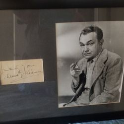 EDWARD G ROBINSON AUTHENTIC 