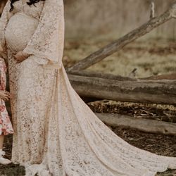 Maternity Lace Dress
