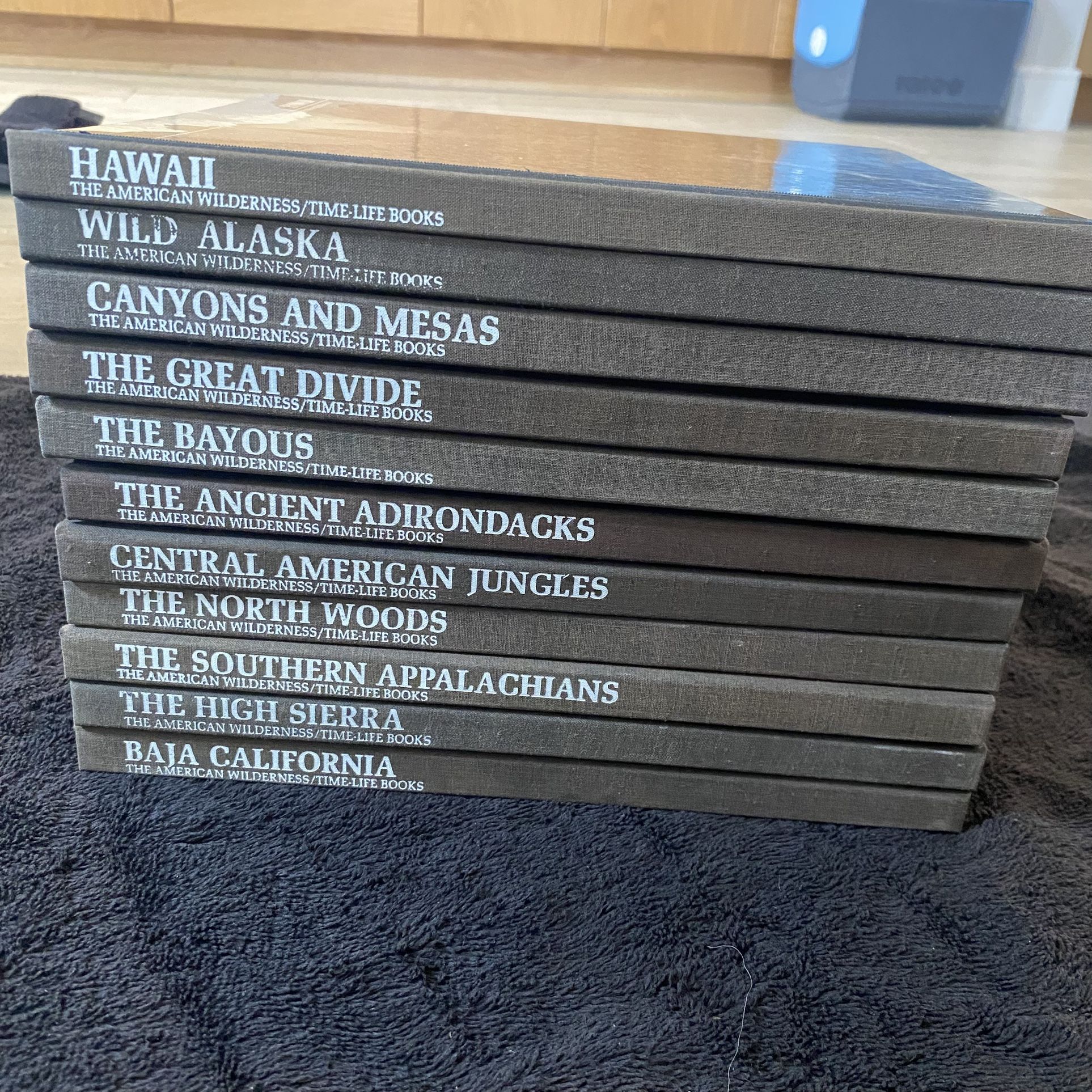 The American Wilderness / Time-Life Books (11 volumes) Vintage Nature Books