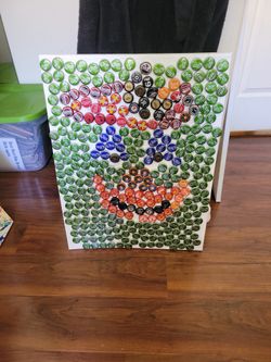 Bottle Cap Art 