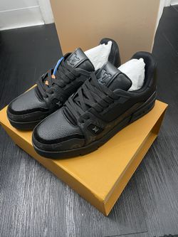 Louis Vuitton Trainer Sneakers Black Size 10 “43”