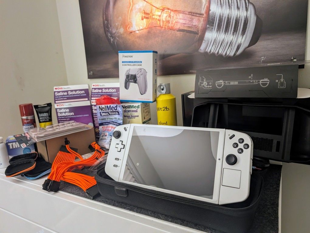 Lenovo Legion Go 512 SSD 16gb Ram + Docking Station, Controller Connector + 21 Months Of Warranty And Other Things