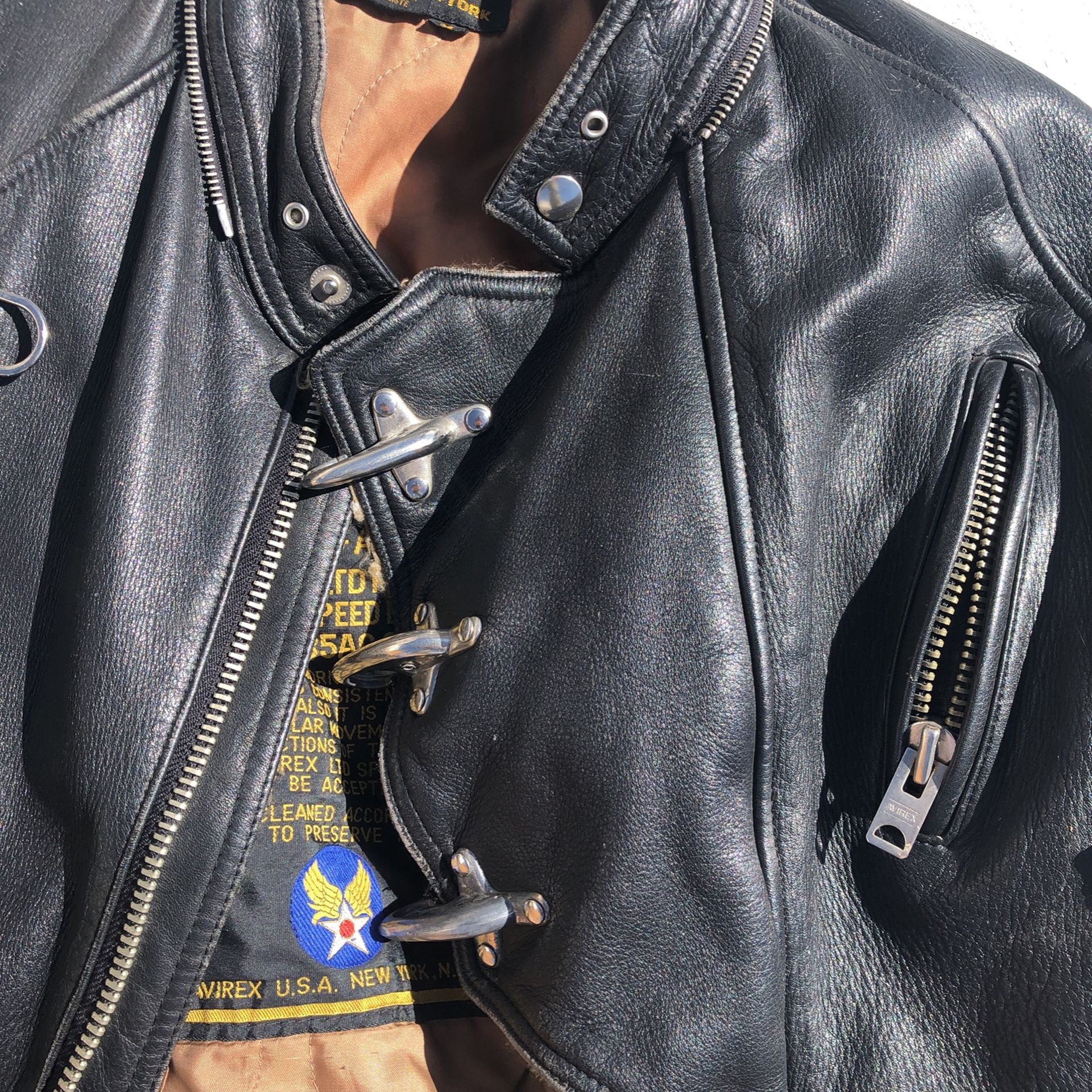 USAF Flight Garment Leather Jacket