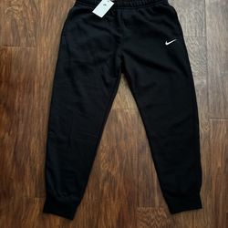 Real balck nike sweats pants