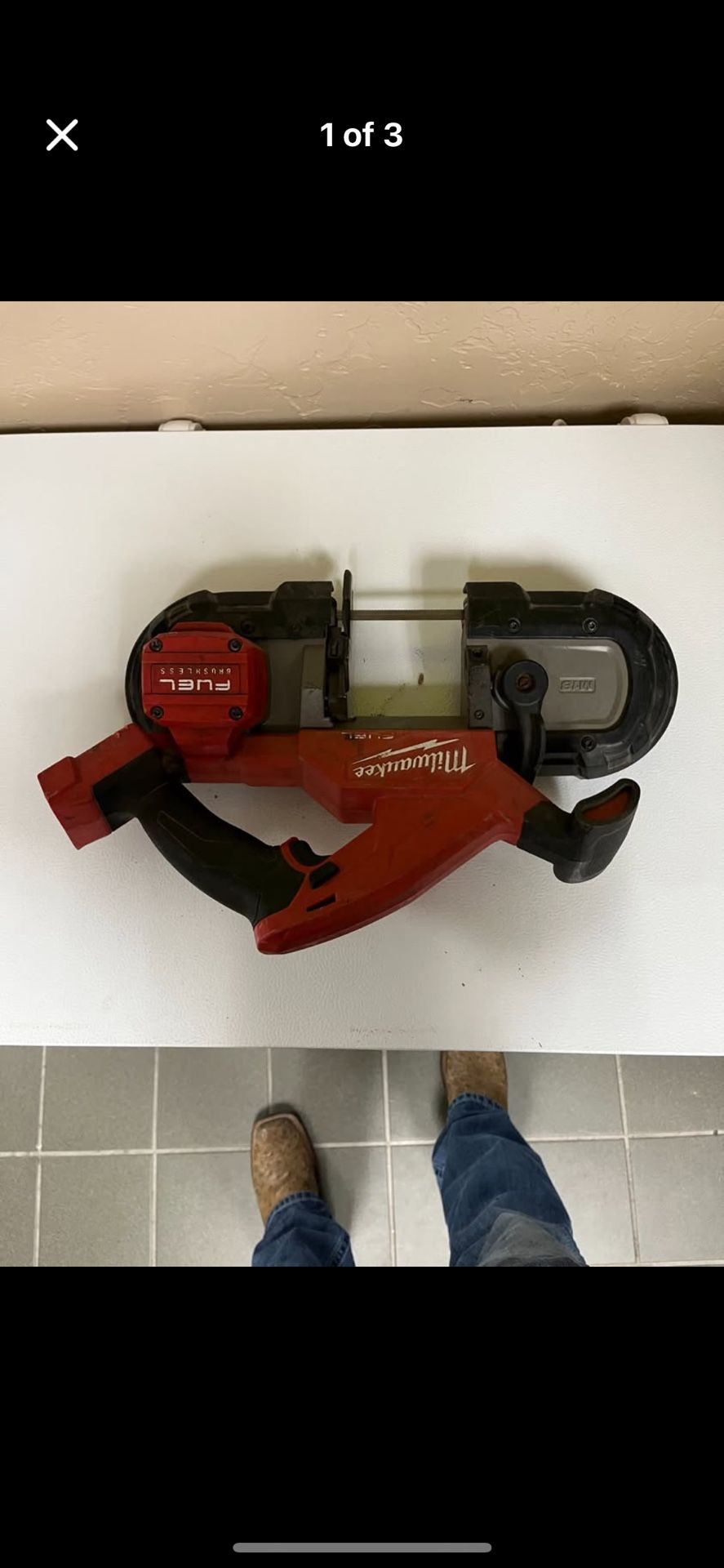 Milwaukee M18 FUEL Compact Band Saw – Cordless Brushless Tool Only