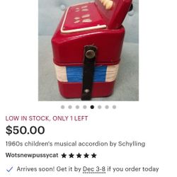 Schylling Retro Accordion 