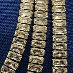 Linda Farrow Eyewear Crystal Chain