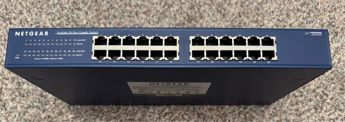 Netgear 24 port gigabit network switch