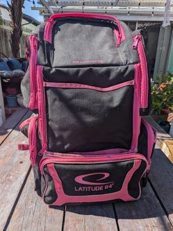 Pink Disc Golf bag