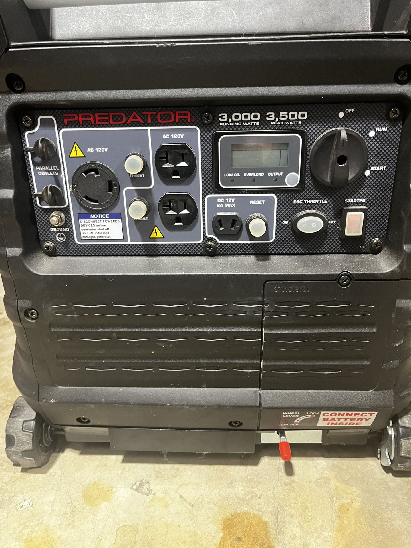 Predator 3500 Inverter Generator