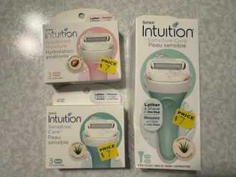 Intuition Razor And Cartridges 