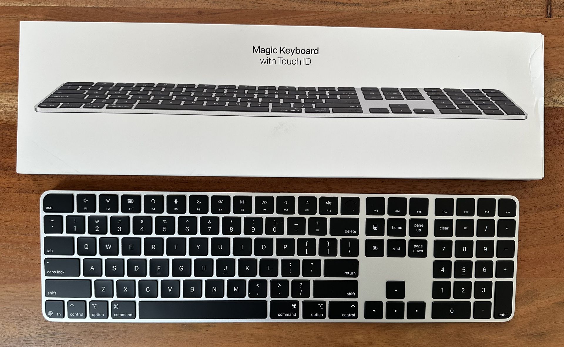 Apple Magic Keyboard With Touch Id And Numeric Keypad