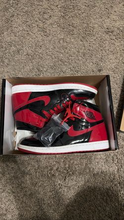 Air Jordan 1 Patent Bred OG 8m