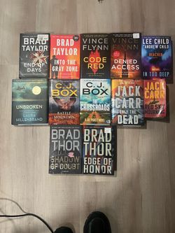 Brad Taylor, Vince Flynn, Lee Child, CJ Box, Jack Carr, Brad Thor