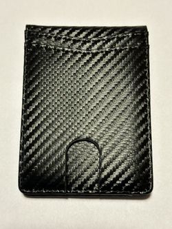 RFID Blocking Carbon Fiber With Money Clip