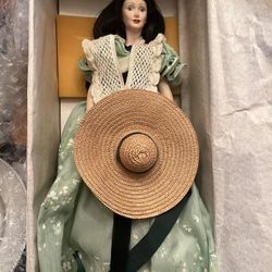 Franklin Heirloom Porcelain Scarlett O’Hara Doll