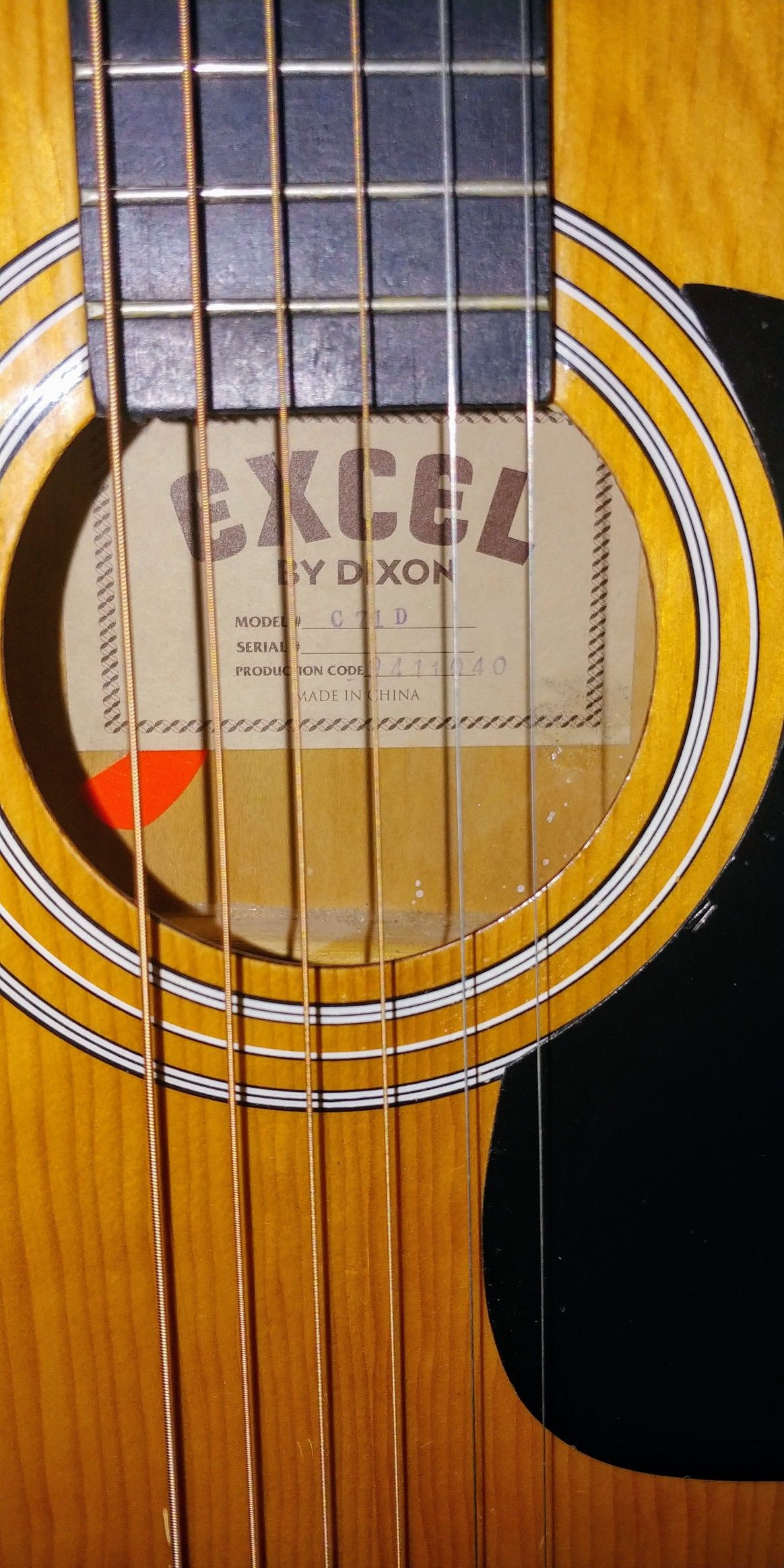 Guitar Excel by Dixon Model #C71D